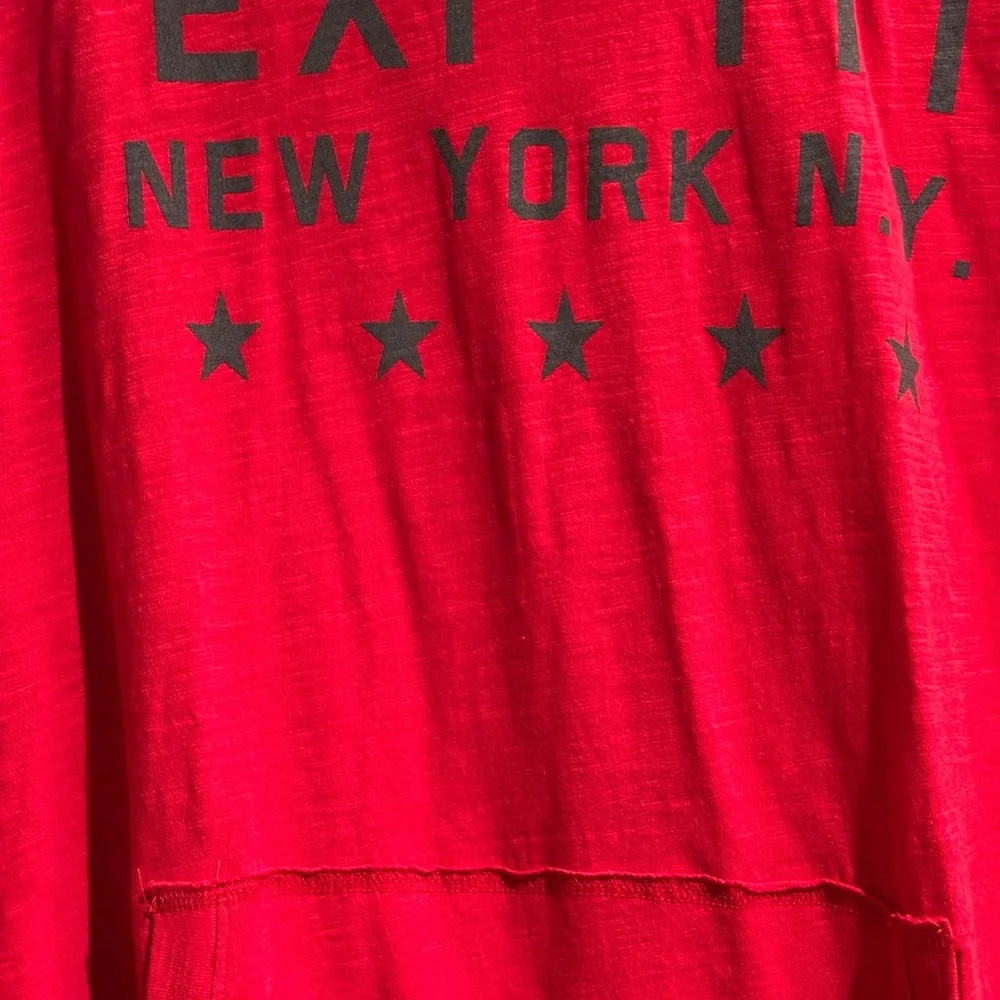 Express Bold Red Hoodie - Picture 1 of 7